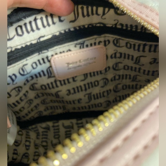 Juicy Couture royal couture crossbody quilted in pink clay crystal NWT $79 - Picture 8 of 10